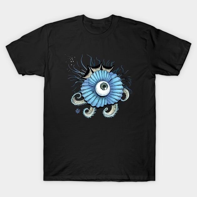 Deep Sea Ocean Creature T-Shirt by shaireproductions